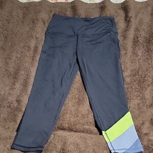 Victoria's Secret Black and Silver Leggings Sleek Design